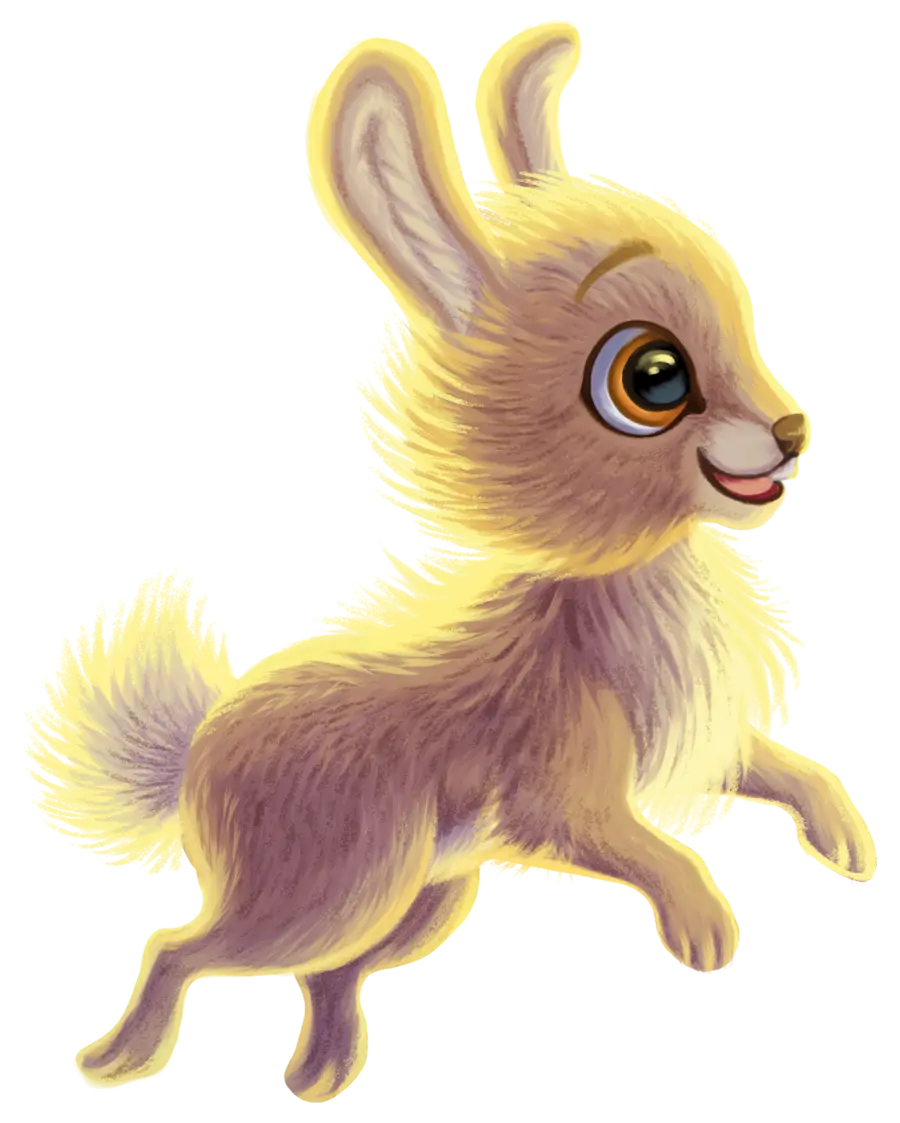 Bernille pupu loikkii